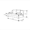 Sofa Leon Bahama 17 futbolo paveikslėlis