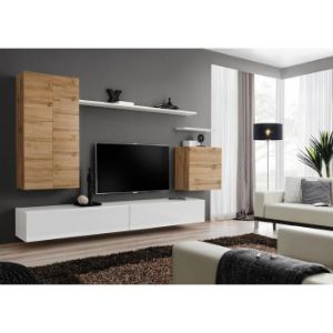 Paveikslėlis Vitrina Switch II Wotan/Whitan/White