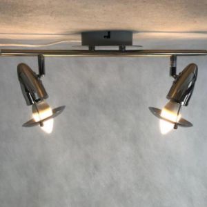 Rodyti išsamią informaciją apie Šviestuvas R5026D-2S Satino chromas LS2 Šviestuvas R5026D-2S Satino chromas LS2 paveikslėlis