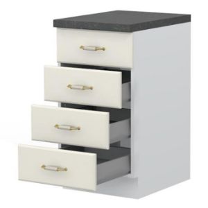 Virtuvės spintelė Evergreen R-45-4MBOX/4 4S ivorymat paveikslėlis