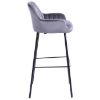 Taburetė 2-170a Grey Velvet paveikslėlis
