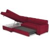 Kampinė sofa Minos Monolith 59 kairioji Kampinė sofa su miegamąja funkcija paveikslėlis