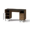 Rašomasis stalas Prestigo P9 Walnut War/San Seb/Black matt paveikslėlis