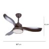 Ventiliatoriaus lempa 03610 LED 18W PL1 paveikslėlis