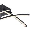 LED lempa 67129-24 CCT 3000-4000-6000K 69X69 BLACK paveikslėlis