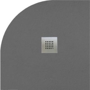 Rodyti išsamią informaciją apie Pusapvalis dušo padėklas Opal 90/90/2.6 pilkas Pusapvalis dušo padėklas Opal 90/90/2.6 pilkas paveikslėlis