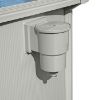 Hidriumo metalinis baseinas su priedais 5x3,60x1,20 m 56586 paveikslėlis