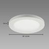 Plafond Olga LED C 12W balta CCT 03767 PL1 paveikslėlis