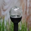 Saulės lempa 1 LED BY-131576 Stiklo sfera 6 paveikslėlis
