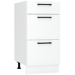 Paveikslėlis Virtuvės spintelė Max D40s/3 balta