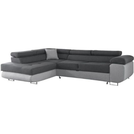 Kampinė sofa su miego funkcija Lido Alfa 19 + Alfa 17 kairėje paveikslėlis