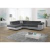 Kampinė sofa su miego funkcija Lido Alfa 19 + Alfa 17 kairėje paveikslėlis