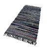 Medvilninis kilimas Chindi 0,8/1,5 Cr-603 black multi paveikslėlis