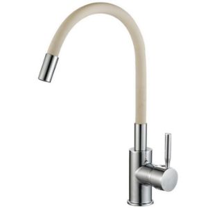 Rodyti išsamią informaciją apie Lankstus kreminis kriauklės maišytuvas Samba Lankstus kreminis kriauklės maišytuvas Samba paveikslėlis