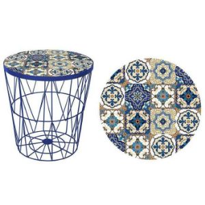 Paveikslėlis Boho krepšelis Blue