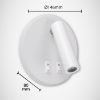 Sieninis šviestuvas Otello LED C 6W+3W baltas 03722 K1 paveikslėlis