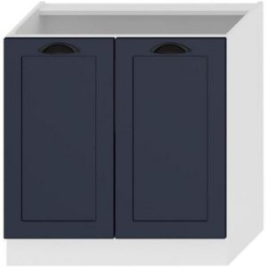 Paveikslėlis Virtuvinė spintelė Adele D80 Navy Blue/White