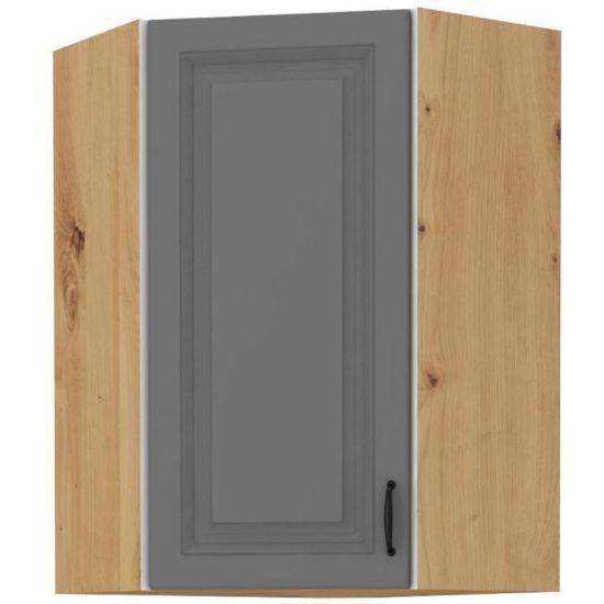 Virtuvės spintelė Stilo dustgrey/artisan 58x58 gn/90 1f paveikslėlis
