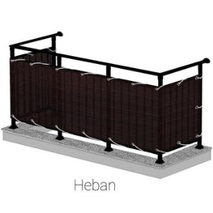 Paveikslėlis Balkono užsklanda 90cm/500cm wenge