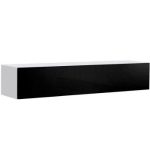 Paveikslėlis TV Fly 30 spintelė juoda/balta