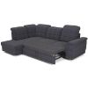 Kampinė sofa su miego funkcija Bergamo L Viton 203 kairėje paveikslėlis