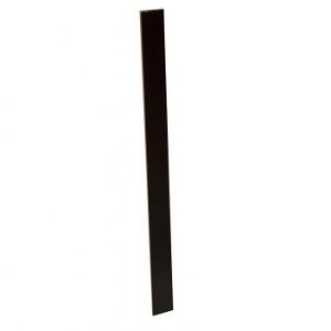 Paveikslėlis Atstumo bėgelis 3D skersiniams 3x30x2750mm juodas