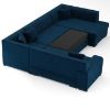 Dešiniojo Kampinė sofa Minos U Monolith 77 su miegamąja funkcija paveikslėlis
