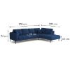 Kampinė sofa be miegamosios funkcijos Marion P Monolith 77 paveikslėlis