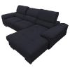 Kampinė sofa su miegamąja funkcija Costi 2R-OT Soro 100 dešinė pusė paveikslėlis