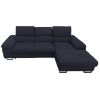 Kampinė sofa su miegamąja funkcija Costi 2R-OT Soro 100 dešinė pusė paveikslėlis