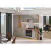 Virtuvės spintelė Stilo claygrey/artisan 58x58 gn/72 1f paveikslėlis