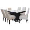 Stalo ir kėdžių komplektas Denis 1+6 ST704 IV KR346 BR2441 margo 05 SZ:9003 paveikslėlis