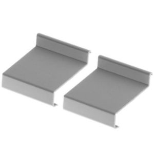 Balkono karnizo profilio jungiamoji detalė 2 vnt. 50 x 34 x 34,4 mm pilka paveikslėlis
