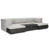 Kampinė sofa su miego funkcija Santiago Eko 5 + Degas 87 universalus paveikslėlis