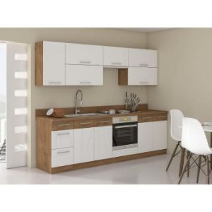 Virtuvė Vigo balta HG 260 be stalviršio paveikslėlis