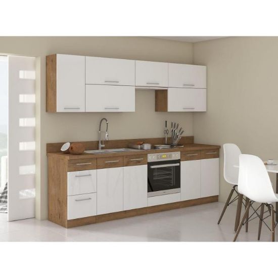 Virtuvė Vigo balta HG 260 be stalviršio paveikslėlis