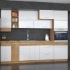 Virtuvė Vigo balta HG 260 be stalviršio paveikslėlis