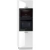 Virtuvės spintelė Oscar D60pk Mv 2133 Pl balta blizgi/balta paveikslėlis