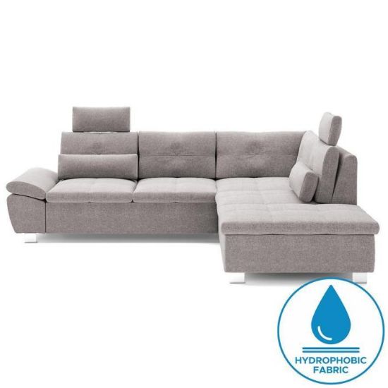 Madeiros 2 Kampinė sofa su miegamąja funkcija 2R-OT Primo 80 dešinė pusė paveikslėlis