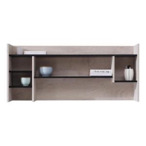 Paveikslėlis Lentyna Planet Pl11 Black/Oak/Beige