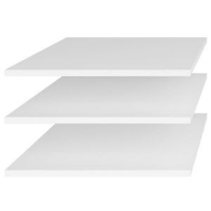 Paveikslėlis Optima 02 spintos lentynos 3 vnt.(18.58) baltos spalvos