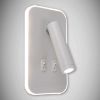 Sieninis šviestuvas Otello LED D 6W+3W WHITE 0372 K1 paveikslėlis
