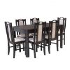 Antek 1+6 ST657 II KR575 wenge stalo ir kėdžių komplektas BR2441 premium4 paveikslėlis
