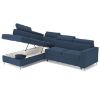 Glosas Kampinė sofa su miego funkcija Kronos 9 kairės pusės paveikslėlis