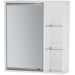 Rodyti išsamią informaciją apie Spintelė Maja 50 balta su veidrodžiu Spintelė Maja 50 balta su veidrodžiu paveikslėlis