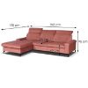 Bogota A Salvador 12 sofa-lova, kairė pusė paveikslėlis