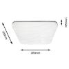 Plafond Wave KW EK76724 25W 4000K SKY PL1 paveikslėlis