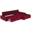 Kampinė sofa su miegamąja funkcija Toscania Monolith 59 universali paveikslėlis