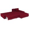 Kampinė sofa su miegamąja funkcija Toscania Monolith 59 universali paveikslėlis