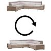 Kampinė sofa su miegamąja funkcija Ester Primo 84 universali paveikslėlis